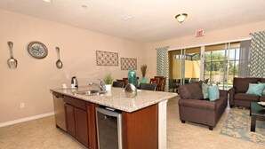 Private kitchen - Rent a Luxury Villa on Solterra Resort, Minutes From Disney, Orlando Villa 1074 (Davenport)
