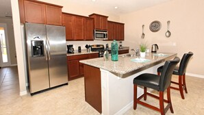 Private kitchen - Rent a Luxury Villa on Solterra Resort, Minutes From Disney, Orlando Villa 1074 (Davenport)