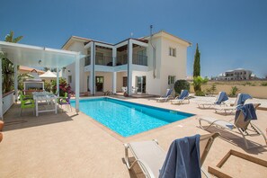 Pool - Rent a Luxury Villa in Cyprus Close to the Beach, Protaras Villa 1220 (Paralimni)