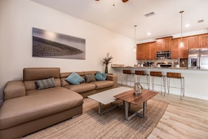 Microwave, oven, stovetop, dishwasher - Rent a Luxury Villa on Champions Gate Resort, Minutes From Disney, Orlando Villa 1760 (Davenport)
