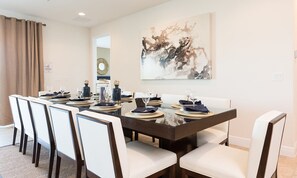 Dining - Luxury Villa on Encore Resort at Reunion With a Private Pool, Orlando Villa 4443 (Kissimmee)