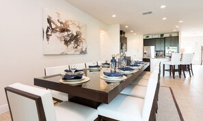 Dining - Luxury Villa on Encore Resort at Reunion With a Private Pool, Orlando Villa 4443 (Kissimmee)