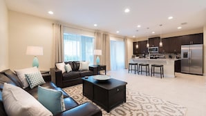 TV - Luxury Villa on Encore Resort at Reunion With a Private Pool, Orlando Villa 4696 (Kissimmee)