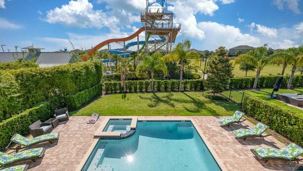 Outdoor pool - Luxury Villa on Encore Resort With a Private Pool, Orlando Villa 5453 (Kissimmee)