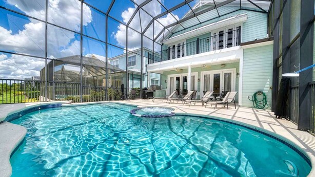 Outdoor pool - The Perfect Villa With a Beautiful Private Pool, Orlando Villa 4638 (Kissimmee)