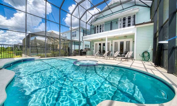 Outdoor pool - The Perfect Villa With a Beautiful Private Pool, Orlando Villa 4638 (Kissimmee)