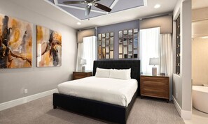 10 bedrooms, laptop workspace, iron/ironing board, bed sheets - Rent Your Own Orlando Villa With Large Private Pool on Reunion Resort and Spa, Orlando Mansion 4629 (Kissimmee)