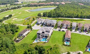 Exterior - Rent Your Own Orlando Villa With Large Private Pool on Reunion Resort and Spa, Orlando Mansion 4629 (Kissimmee)
