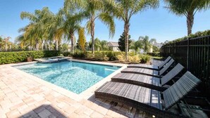 Outdoor pool - The Ultimate 5 Bedroom Villa on Encore Resort, Orlando Villa 5435 (Kissimmee)