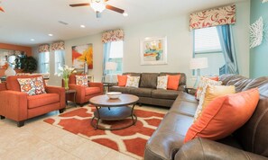 Smart TV, DVD player, foosball - Rent Your Own Orlando Villa With Large Private Pool on Encore Resort at Reunion, Orlando Villa 4690 (Kissimmee)