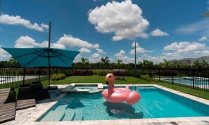 Alberca al aire libre 