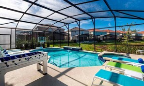 Pool - Luxury Private Villa With Large Pool on Solterra Resort, Orlando Villa 4542 (Davenport)