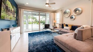 Flat-screen TV, table football - Luxury Villa on Encore Resort at Reunion With a Private Pool, Orlando Villa 4706 (Kissimmee)