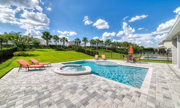 Alberca al aire libre 