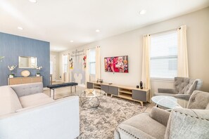 Flat-screen TV, foosball - Rent Your Own Exclusive Villa With Large Private Pool on Encore Resort, Orlando Villa 5437 (Kissimmee)