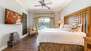 3 dormitorios, espacio para trabajar con un portátil, ropa de cama