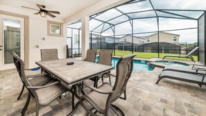 Dining - Villa With Private Pool on Solara Resort, Orlando Villa 4993 (Kissimmee)