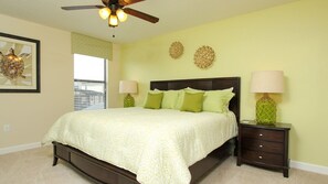 6 bedrooms, laptop workspace, free WiFi, bed sheets - Luxury Villa With Private Pool on Champions Gate Resort, Orlando Villa 4965 (Davenport)