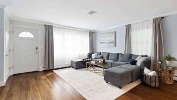 TV, video-game console, foosball, offices