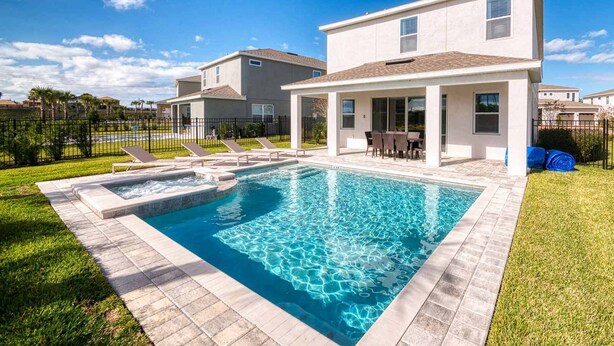 Pool - Perfect 4 Bedroom Villa on Encore Resort at Reunion, Orlando Villa 4480 (Kissimmee)