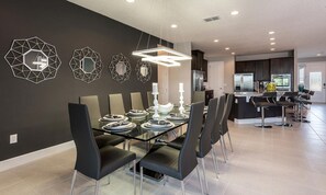 Microwave, oven, stovetop, dishwasher - Ultimate 5 Star Villa With Private Pool on Encore Resort at Reunion, Orlando Villa 4413 (Kissimmee)