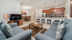 Living room - The Ultimate Villa on Storey Lake Resort, Orlando Villa 4956 (Kissimmee)