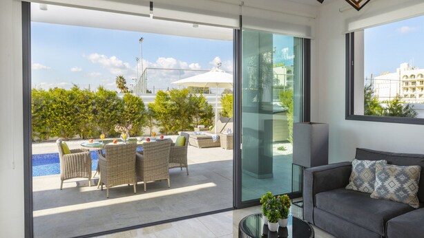 Living area - The Secret to Enjoying Your 5 Star Villa Close to the Beach, Protaras Villa 1323 (Paralimni)