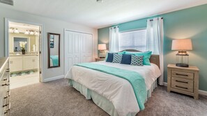 4 間臥室、筆電工作空間、免費無線上網、床單