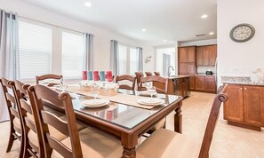 Microwave, oven, stovetop, dishwasher - Perfect 8 Bedroom Villa on Encore Resort at Reunion, Orlando Villa 4419 (Kissimmee)