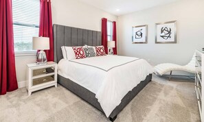 4 bedrooms, laptop workspace, iron/ironing board, bed sheets - Rent This Luxury 5 Star Villa on Encore Resort at Reunion, Orlando Villa 4501 (Kissimmee)