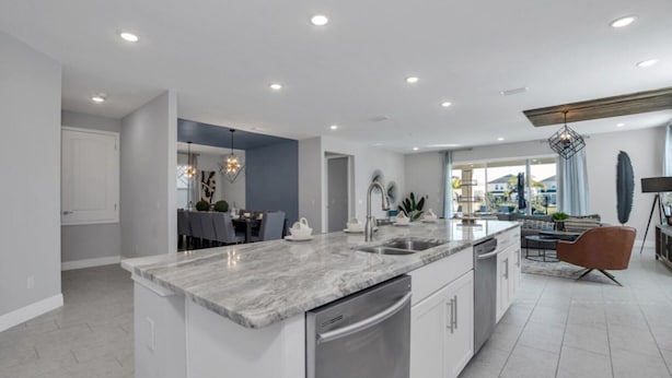 Coffee/tea maker, fridge, microwave, oven - You Have Found the Ultimate Luxury 10 Bedroom Villa on Encore Resort at Reunion, Orlando Villa 3639 (Kissimmee)