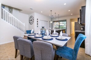 Microwave, oven, stovetop, dishwasher - Rent a Luxury Villa on Windsor at Westside Resort, Minutes From Disney, Orlando Villa 2633 (Kissimmee)