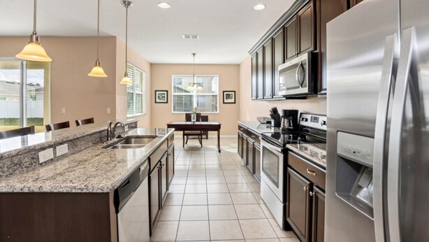 Private kitchen - 5 Star Villa Close to Disney, Orlando Villa 5056 (Kissimmee)