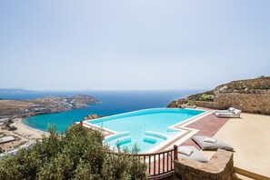 Pool - Rent Your Luxury 7 Bedroom Villa, Mykonos Villa 1009 (Mykonos)