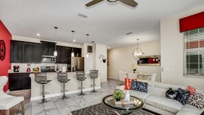 Living room - You and Your Family Will Love This Luxury Home on Storey Lake Resort, Orlando Townhome 3680 (Kissimmee)