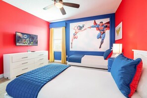 5 bedrooms, laptop workspace, bed sheets - Rent This Luxury 5 Star Villa on Encore Resort, Orlando Villa 5470 (Kissimmee)