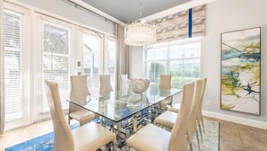 Dining - Ultimate 5 Star Villa With Private Pool on Reunion Resort and Spa, Orlando Villa 4585 (Kissimmee)