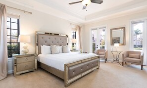 6 bedrooms, laptop workspace, iron/ironing board, bed sheets - Ultimate 5 Star Villa With Private Pool on Reunion Resort and Spa, Orlando Villa 4740 (Kissimmee)