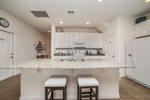 Fridge, microwave, oven, stovetop - Your Beautiful 5 Star Villa Minutes From Disney on the Prestigious Providence Resort, Orlando Villa 3644 (Davenport)