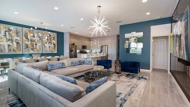 Room - Ultimate 5 Star Villa With Private Pool on Solterra Resort, Orlando Villa 4539 (Davenport)