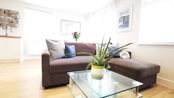 Apartamento superior, baño privado | Salón