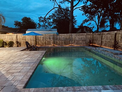 Two Story Beautiful Home with deck, large backyard & pool