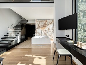 Superior Suite | Egyptian cotton sheets, premium bedding, down duvets, pillow-top beds - The Tanneries Hotel & Spa (Chania)