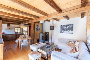 Living room - Chalet Gryon (Riddes)