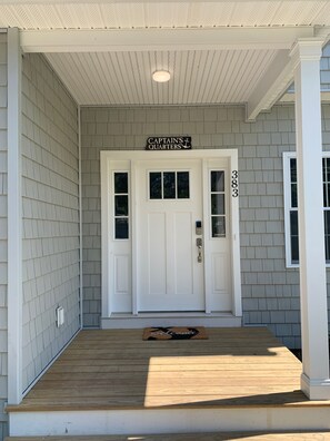 Exterior detail - New Home, AC, Beach Passes, Hot Tub, EV Charger, Linens, & No Cleaning Fee! (South Kingstown)