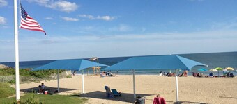 New Home, AC, Beach Passes, Hot Tub, EV Charger, Linens, & No Cleaning Fee!