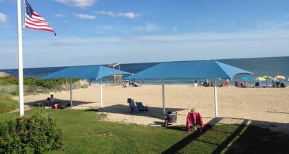 New Home, AC, Beach Passes, Hot Tub, EV Charger, Linens, & No Cleaning Fee!