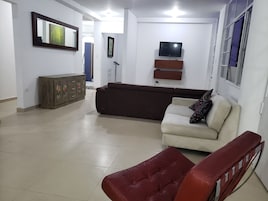 Sala de estar en el lobby