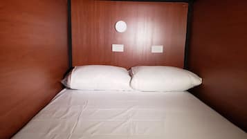 Free WiFi, bed sheets