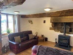 Smart TV, fireplace, DVD player, table tennis